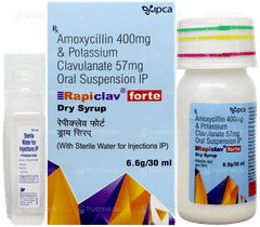 Rapiclav Forte Dry Syrup 30Ml Rapiclav Forte Dry Syrup 30Ml